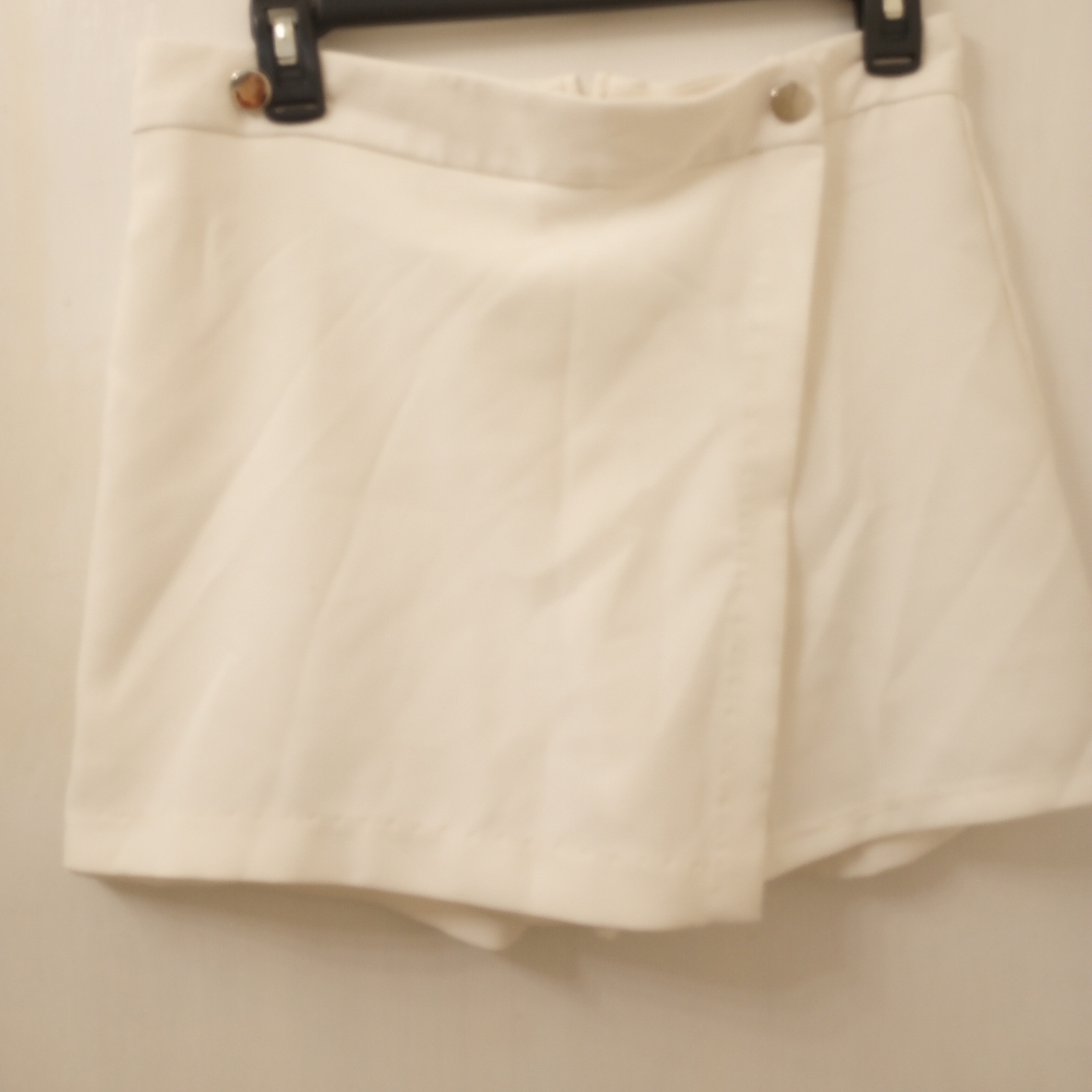White  Skort